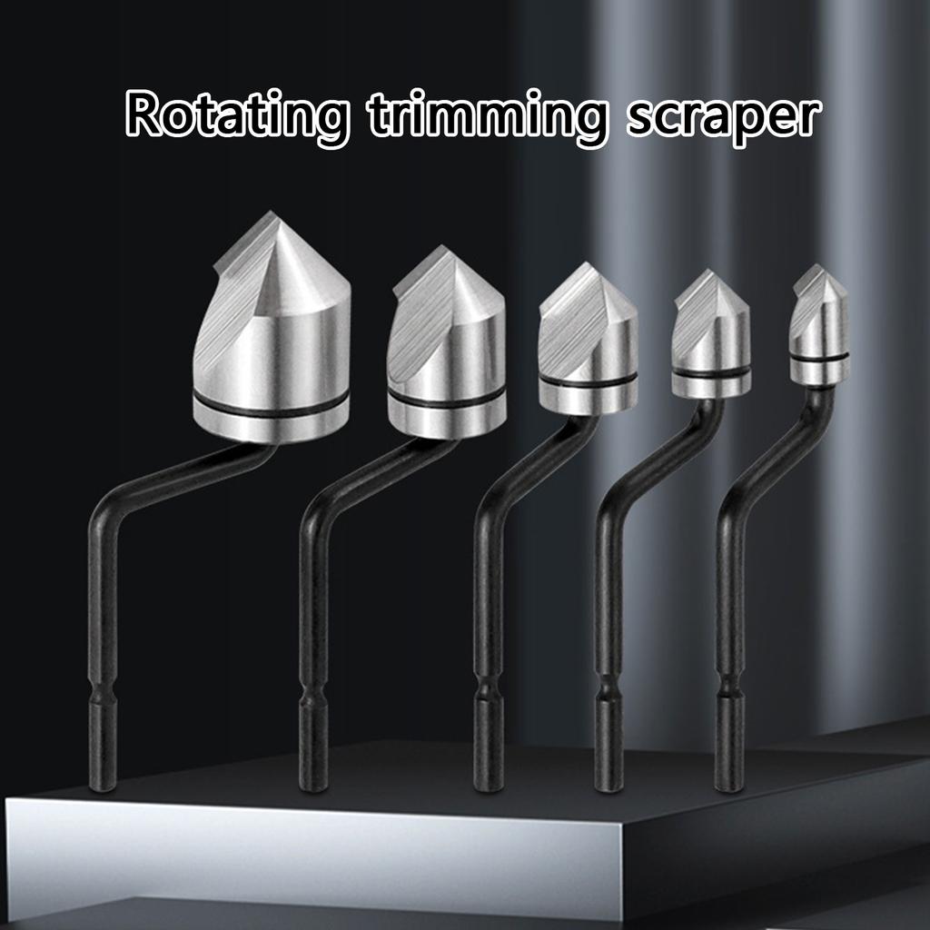 Handheld Manual Deburring Countersink Chamfer Tool for Precise Finishing Metal Wood Plastic Applications DIY Enthusiasts