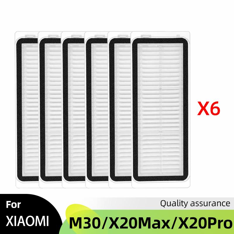Fit For Xiaomi Mijia M30 D102 / Xiaomi X20 Max D109GL / Xiaomi X20 Pro D102GL Parts Main Side Brush Filter Mop Cloth Dust Bag