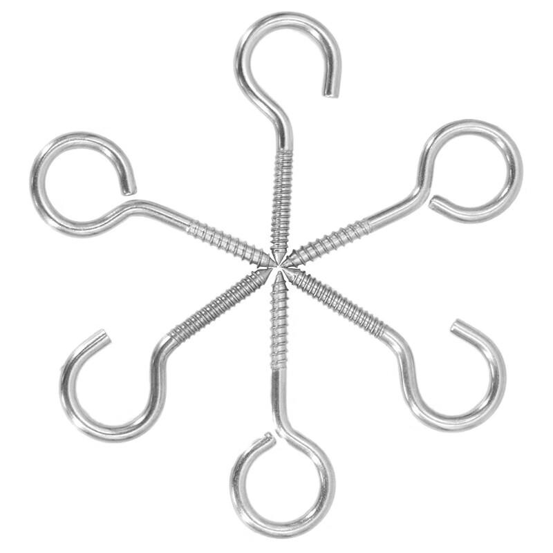 Bingyu BX-20 304 Stainless Steel Eye Hook Self-Tapping Screws