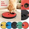 Three-in-One Dog Scratch Board with Compartment, Interactive Pet Scratch Pad for Nail and Play