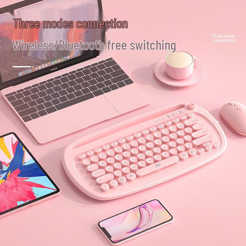 Fude K520T Dual-Mode Wireless Keyboard