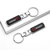 1Pcs Car Metal Epoxy Badge Key Chain Key Holder Rings Accessories For Mitsubishi Ralliart Outlander Pajero ASX Lancer EX L200