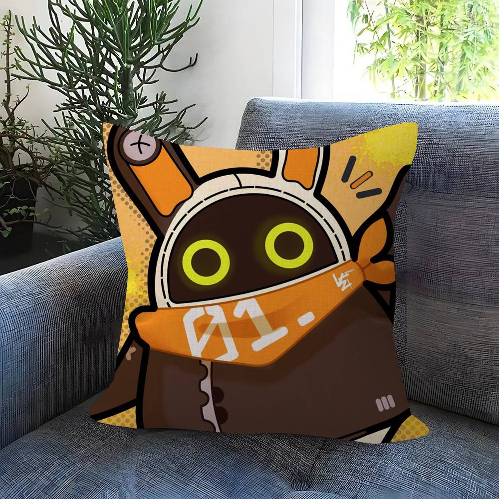 Anime Game Zenless Zone Zero Pillow Cover Sofa Cushion Cover Home Room Decoration Children Gift