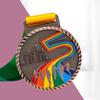 Running Runner Gold Medals Trophy Award With Neck Ribbons Express Medal Various Souvenir School Sports Prize Gift Custom Made