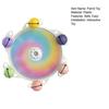Parrots Spinner Rattle Parakeets Interactive Colorful Toy Wheel Budgerigar Nibble Toy with Rotating Function Birdcage Toy