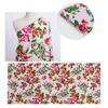 Blumen Baumwollstoff zum Nähen Basteln Heimdekoration 160 cm Breit Nähbaumwollstoff für Bekleidung Accessoires