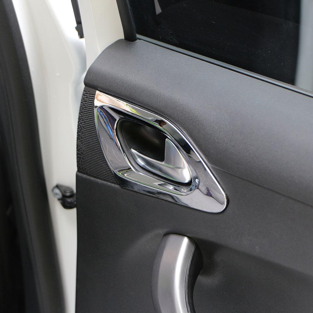 ABS Chrome Silver Inner Door Handle Cover Protection Trim Sticker for Peugeot 2008 2014 2015 2016 2017 2018 Accessories