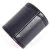 1Pc High Quality Pu Leather Flannel Mute Dice Cup Of Game Supplies With 5 Dices