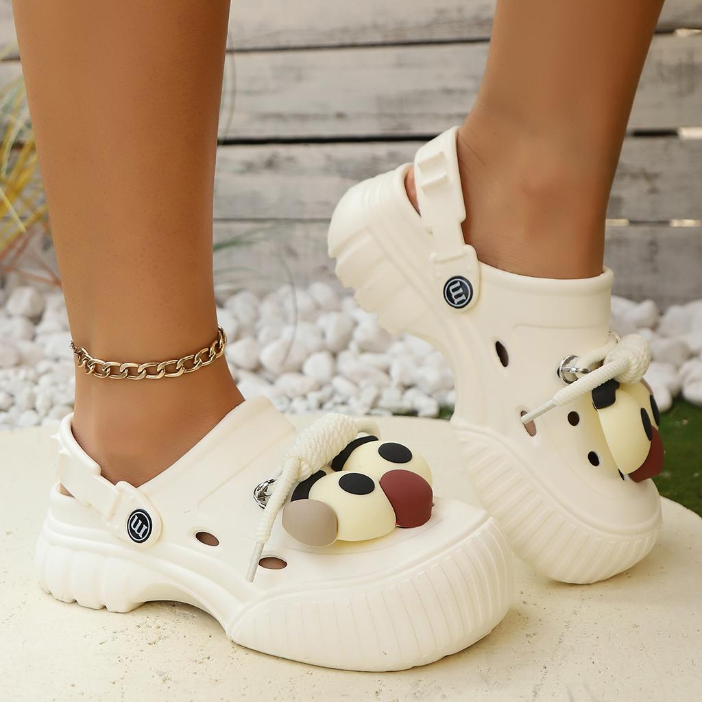 Carini Zoccoli con Zeppa da Donna Estivi Moda Borsa Testa Pantofole da Spiaggia