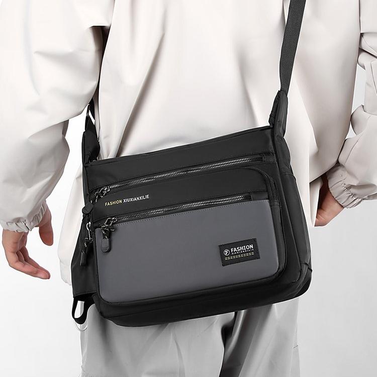 2024 Pánská taška Messenger Taška přes rameno Tašky přes rameno Men Small Sling Pack Do práce Business Vodotěsné batohy Oxford Tašky Satchel Peněženka
