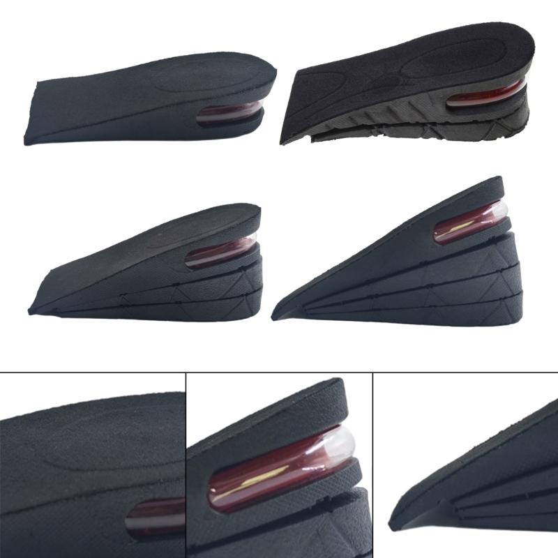 Men Women Insoles, Elastic Shock-Absorbing Height Increasing Sports Shoe Insoles