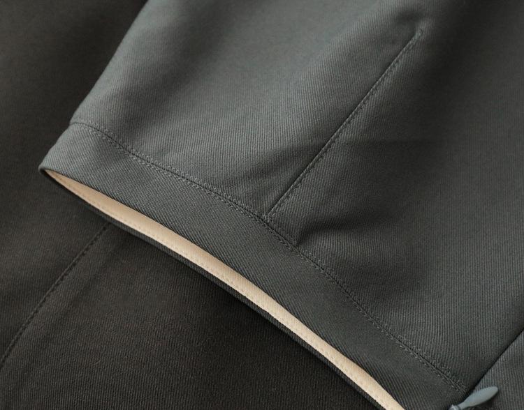 Elegant British Retro High-Waist Straight Midi Skirt with Back Slit
