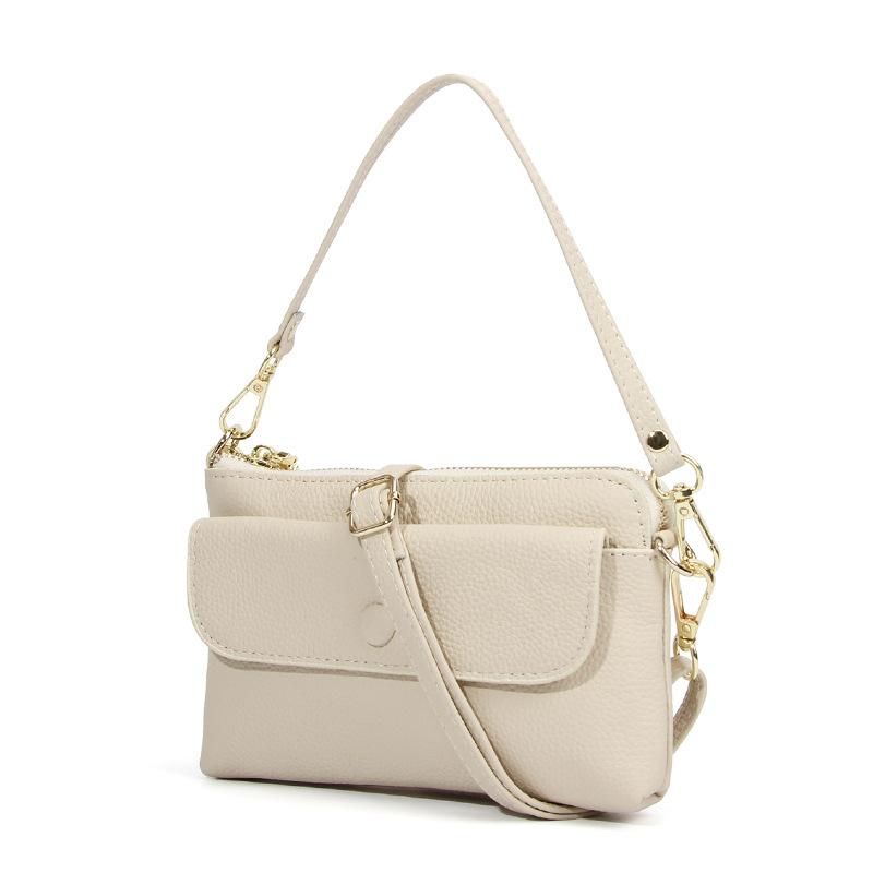 Genuine Leather Handbags Luxury Brand Women Crossbody Bag Designer Cowhide Messenger Bags Ladies Shoulder Bag Small Phone Wallet