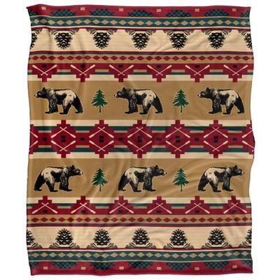 JQ Licensing Silky Bear Supersoft Blanket