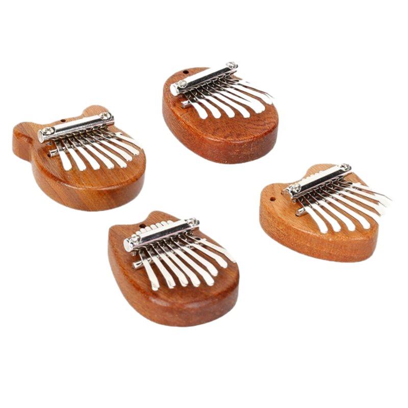 8-Tone Mini Finger Thumb Piano Kalimba Musical Pendant Gift