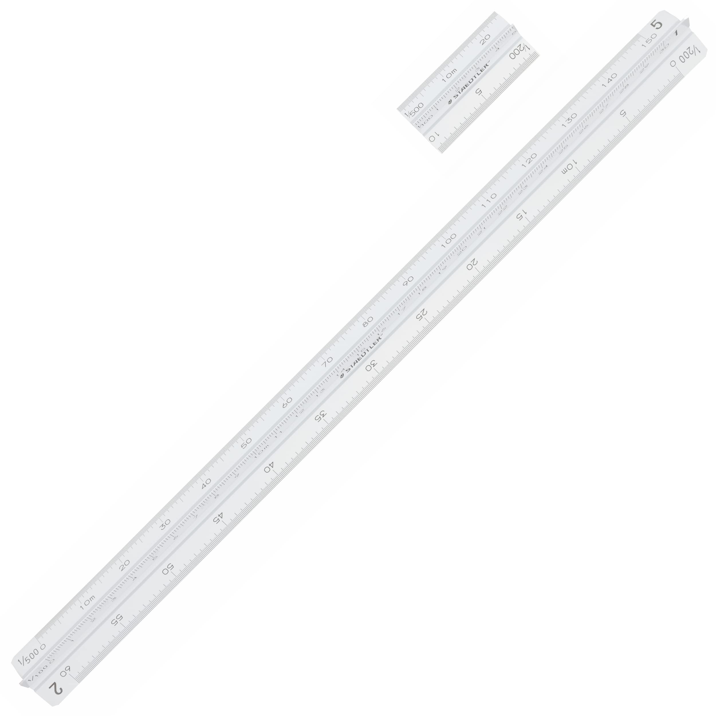 

Staedtler Линейка Треугольная шкала Алюминиевая Общая 987 30-11 белый