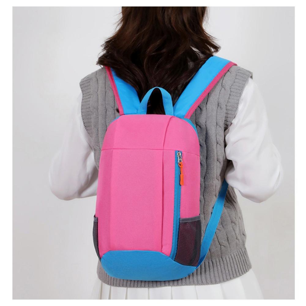 Colorful Outdoor Sports Backpack Oxford Cloth Men Kids Unisex Backpack New Nylon Bag