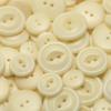 5Pcs Two-Eye Fruit Material Button Knitted Cardigan Sweater Jacket Button Suit Coat Clothing Decorative Button