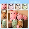 Soft Pearl Milk Tea Pillow For Girls Big Plush Toy For Sleeping And Display Coral Velvet Pp Cotton 23cm-70cm