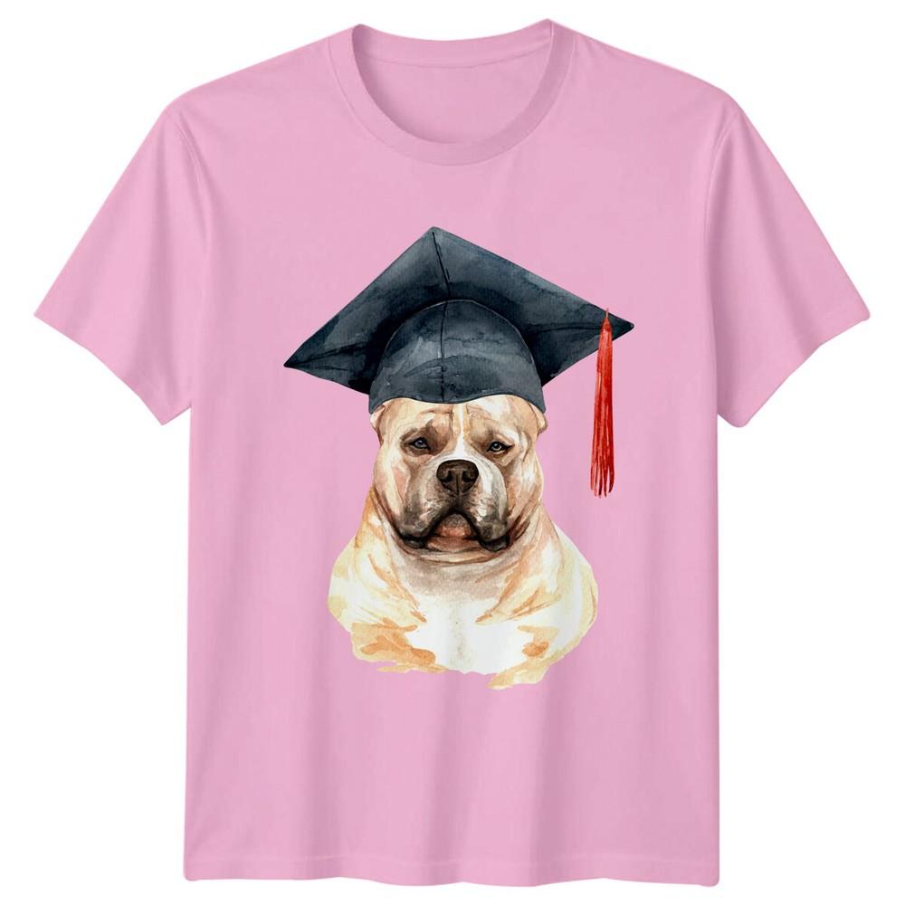 Bulldog Graduation Unisexs TShirt Dog Lover Funny Graduate Tee