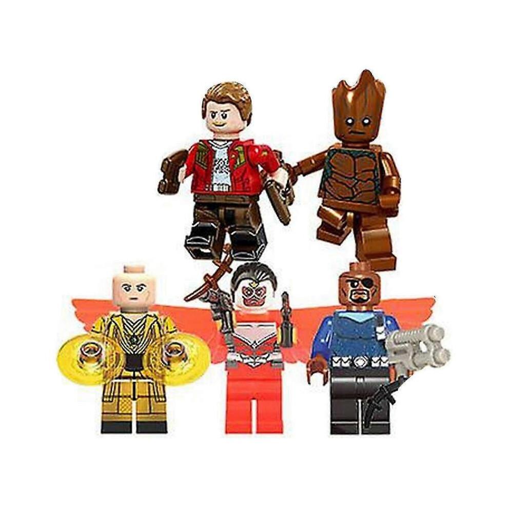 32 Pcs Marvel Avengers Super Hero Comic Mini Figures Dc Minifigure Gift for Kids