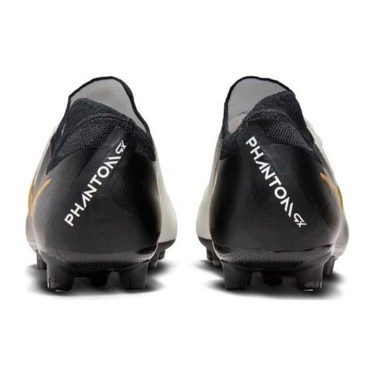 Nike Fashion HG (Rubber Short Studs) Shock Absorbing Non-Slip Wear-Resistant Lightweight Soccer Shoes Men Soccer Shoes Black White FJ2555-100