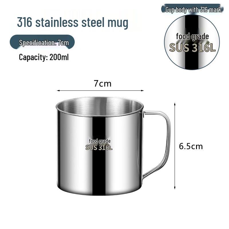 ZISIZ 316 Stainless Steel Kids Water Bottle with Lid