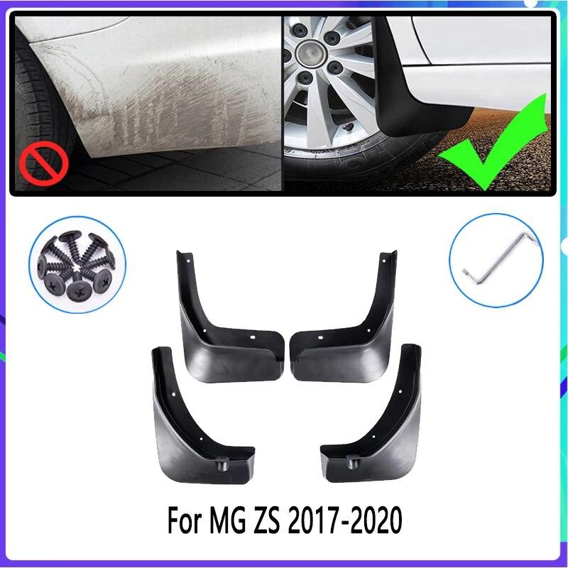 4 PCS Car Mud Flaps  for MG ZS MGZS 2017 2018    2022 Auto Mudguard Splash Guards Fender Mudflaps Auto Accessories