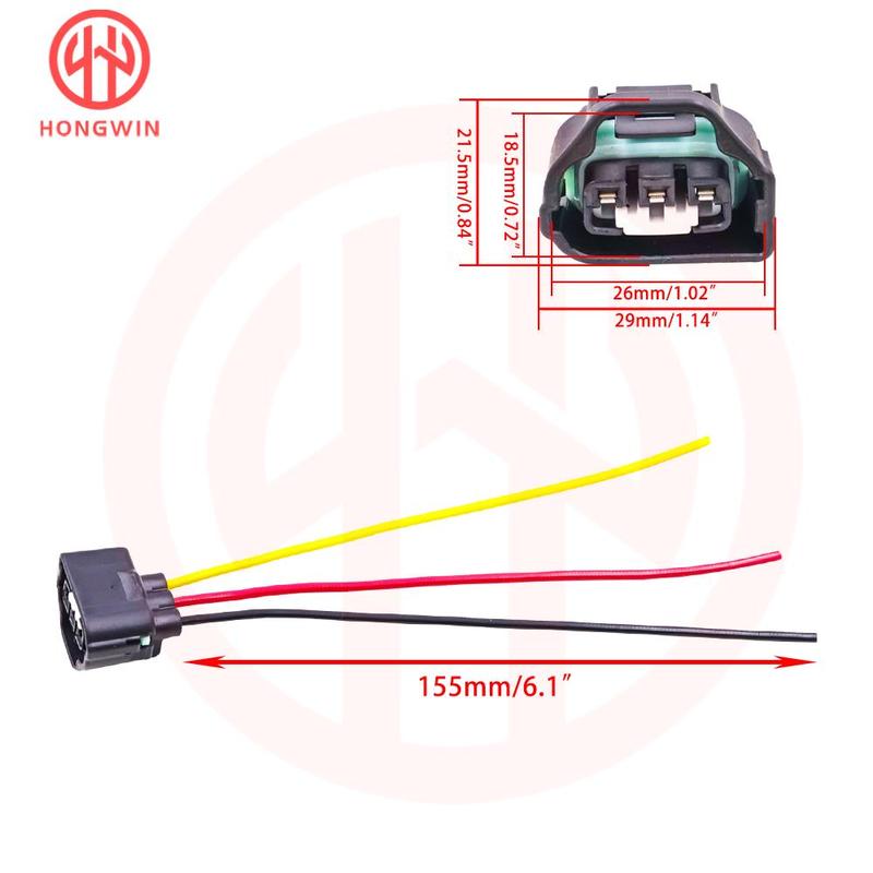 10PCS 3PIN 13420-52G00 TPS Sensor Wire Plug For Suzuki Aerio Esteem Swift Toyota Hiace Chevrolet Metro Pontiac Firefly