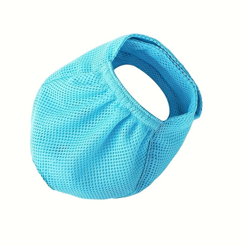 Cat Anti-Bite Breathable Muzzle (Adjustable & Comfortable) - Christmas Print, for Grooming/Care/Bathing, Great Holiday Gift