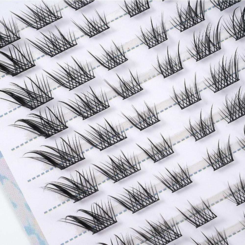Natural Look False Eyelashes Fox Eye DIY Lash Extensions DIY at Home Anime Lash