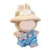 Doll Outfit Set Suspender and Hat For 15cm Figure Doll Soft Polyester Doll Overalls Matching Hat Doll Display Clothing