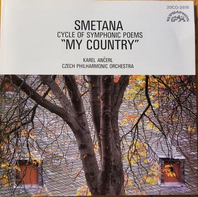 CD BEDICH SMETANA KAREL ANERL DER Symphonischer Gedichtzyklus Mein Zählwerk 20CO2818 Supraphon 1998 Japan Klassik Gebraucht
