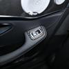 Car Window Glass Lifting Switch Panel Sticker For Mercedes Benz C Class W205 GLC 2014- Carbon Fiber Styling Decorative