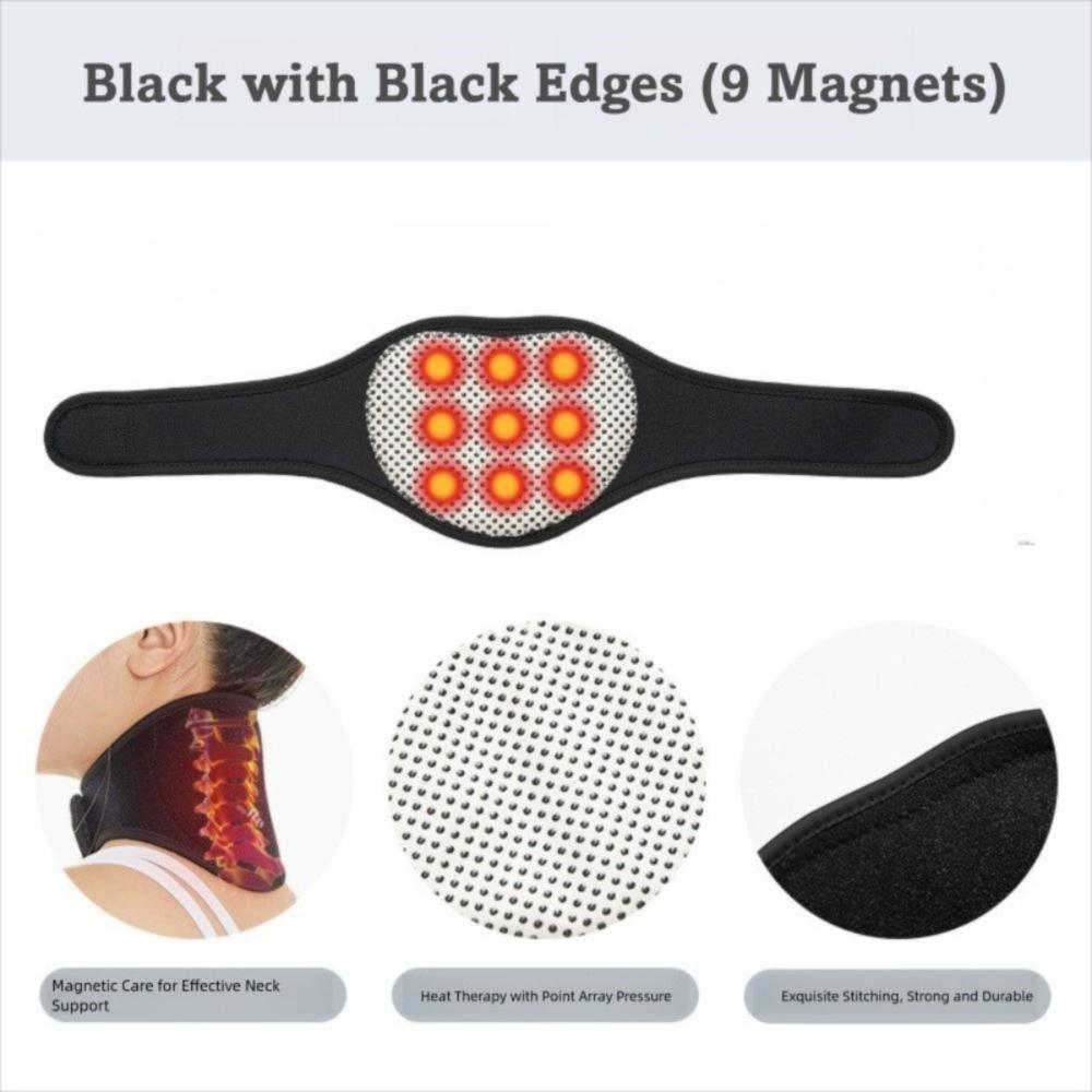 Soft Magnetic Neck Support Portable Heat Therapy Brace  Home Therapy Tingling Relief