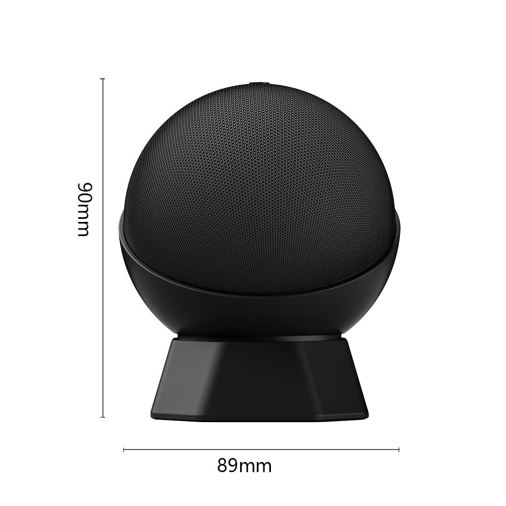 Portable Speaker Stand Anti Slip Bluetooth-compatible Speaker Holder Cable Management Desk Speaker Stand for  Echo Dot 5/4