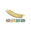 Hamac Coton Et Polyester 100x200cm - GENERIQUE - Blanc - Pour Adulte - Comprend Le Sac De Transport