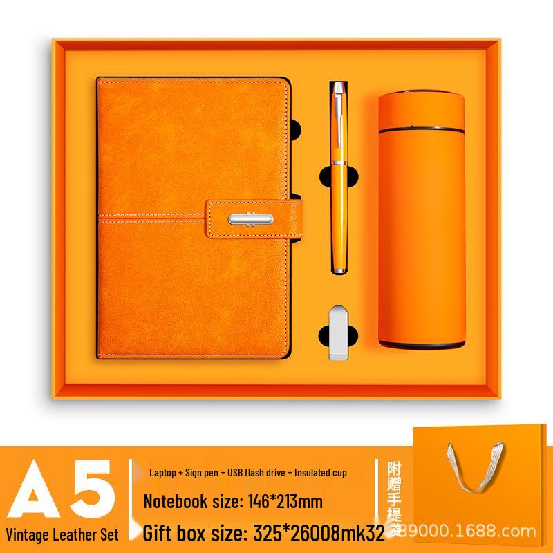 A5 Business Notebook Gift Box Set: Deluxe Office Stationery and Memorable Souvenir