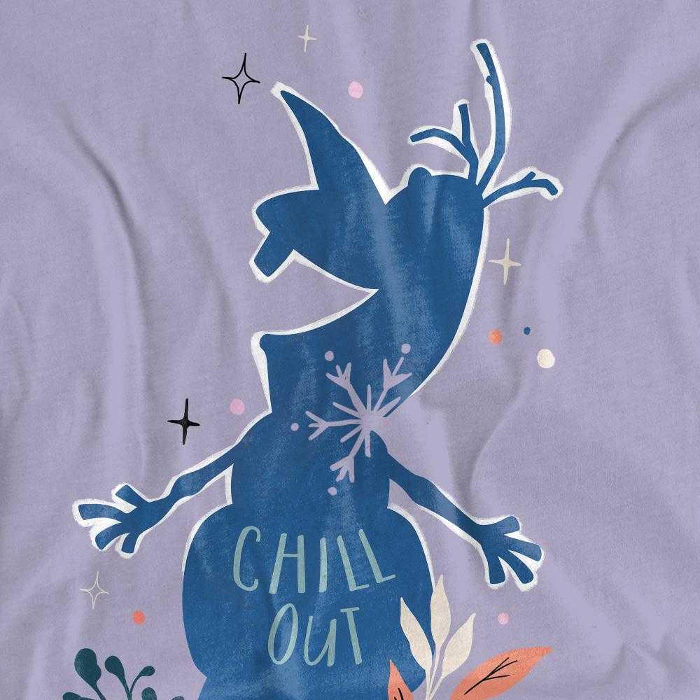 Frozen Womens/Ladies Olaf Silhouette T-Shirt