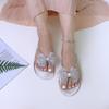 Beach Ladies Cool Slippers Flip-Flops Jelly Flat Casual Sandals