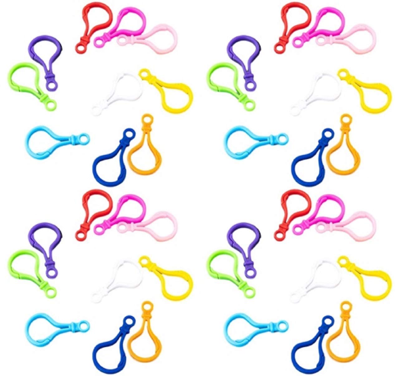 

Карабин Алоала Пластиковые Детали для Брелока для Рукоделия и Ручной Работы (Набор из 400)