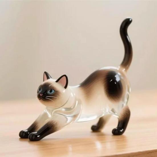 Transparent Kitten Hair Storage Box Waterproof Compact Lightweight Keepsake Pet Lover Sentimental Keychain Pendant
