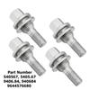 4 Piece Automotive Lug Nuts 540567 940684 9682405080 9817024580 Suitable for 206 207 307 308 406 407 607 1007 2008 3008