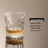 ZISIZ Crystal Glass Whiskey Cocktail Set
