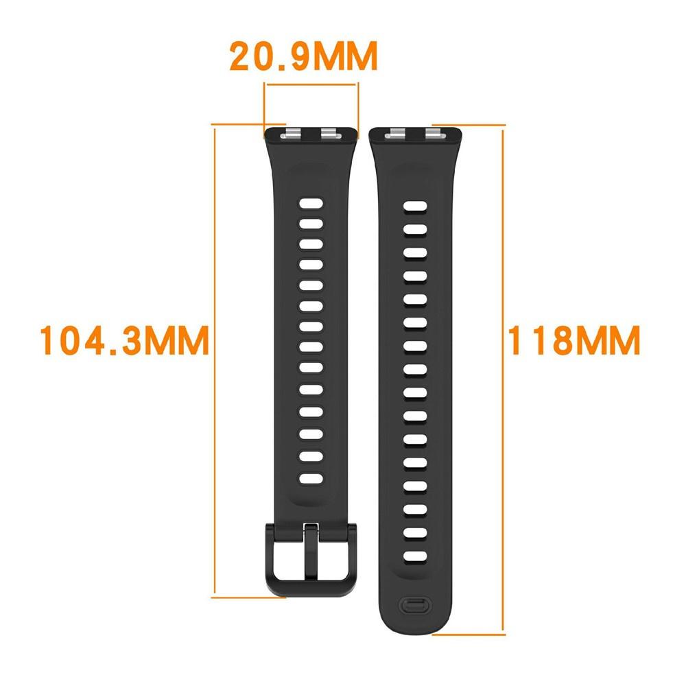 Silicone Strap for Huawei Band 11 / 11 Pro, Black