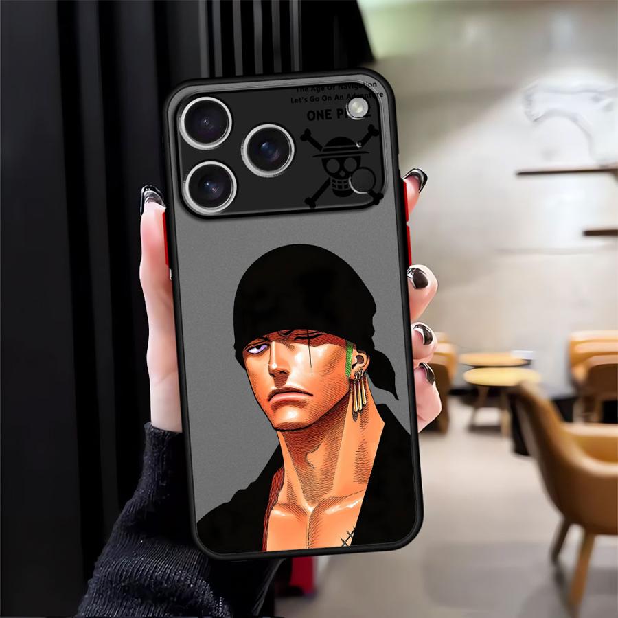 Case for iPhone 17 Pro Max 14 11 12 13 Mini XS XR 15 Air 16 Plus 7 8 SE Funda Back Phone Cover One Piece Zoro Cool