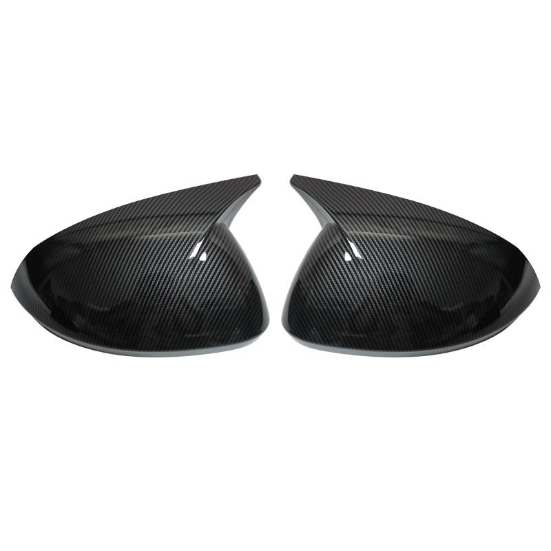 Rearview Side Mirror Cover Wing Cap Car Sticker Exterior Door Rear View Case Trim Carbon/Black For Hyundai Sonata 11th 2025