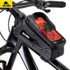 WILD MAN M30 Waterproof MTB Mobile Phone Bag Top Tube Upper Pipe Bike Bag for Bicycle Riding