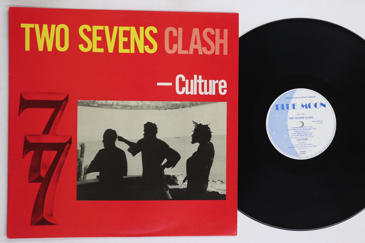

LP Record CULTURE - Two Sevens Clash BMLP004 BLUE MOON 1983 UK Reggae, Ska & Dub Used
