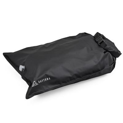 Daytona Motosiklet Kamp Su Geçirmez Çanta Sıkıştırma Kompakt Saklama Hava Valfi Kuru Çanta STD 10L Siyah 49203